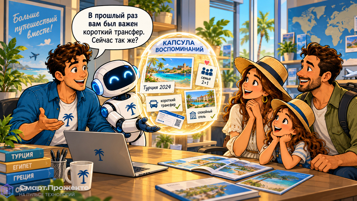 История поездок уже перед глазами, и разговор с семьей начинается не с нуля.